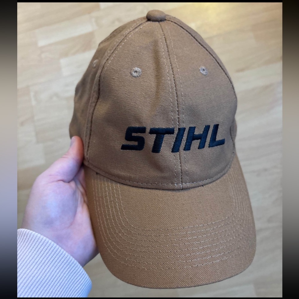 STIHL Brown Logo Baseball Cap